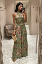 Loreto | Vestido Halter Floral