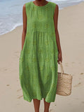 Elsie | Vestido Midi Sin Mangas