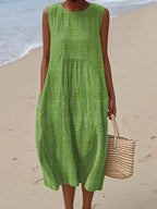 Elsie | Vestido Midi Sin Mangas