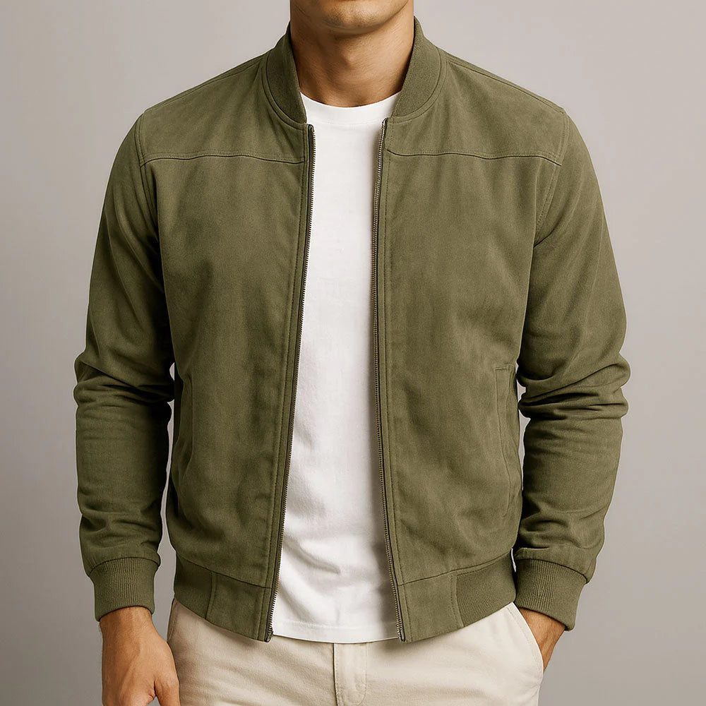 Valmont | Chaqueta de ante para hombre