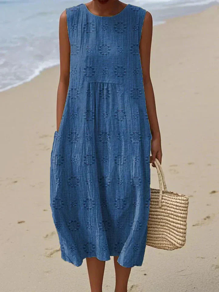 Elsie | Vestido Midi Sin Mangas