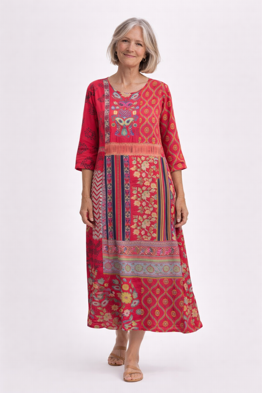 Florencia |Vestido largo, fluido, elegante y cómodo