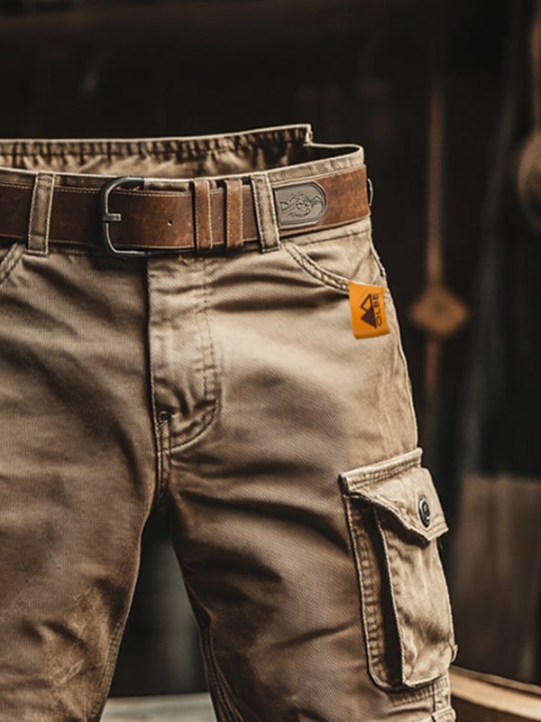 Marcello | Pantalón Cargo Corto Retro