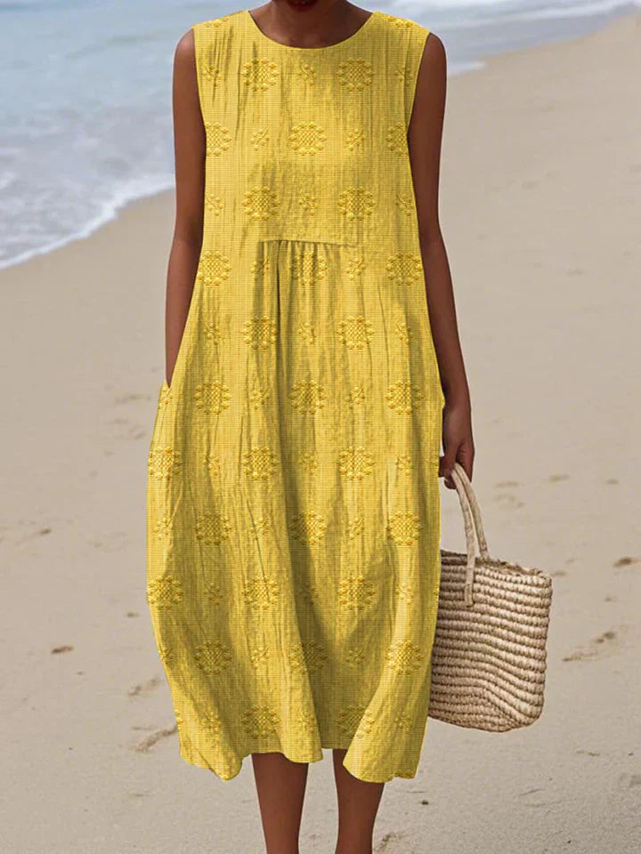 Elsie | Vestido Midi Sin Mangas