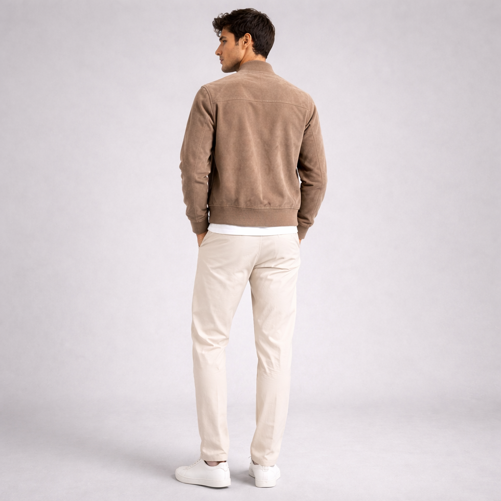 Valmont | Chaqueta de ante para hombre