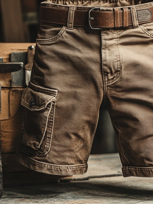 Marcello | Pantalón Cargo Corto Retro