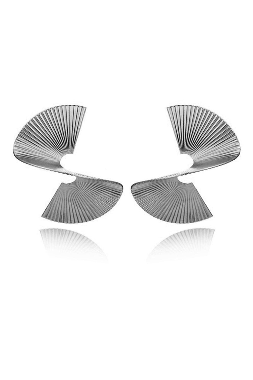 Fabiana | Pendientes Plisados