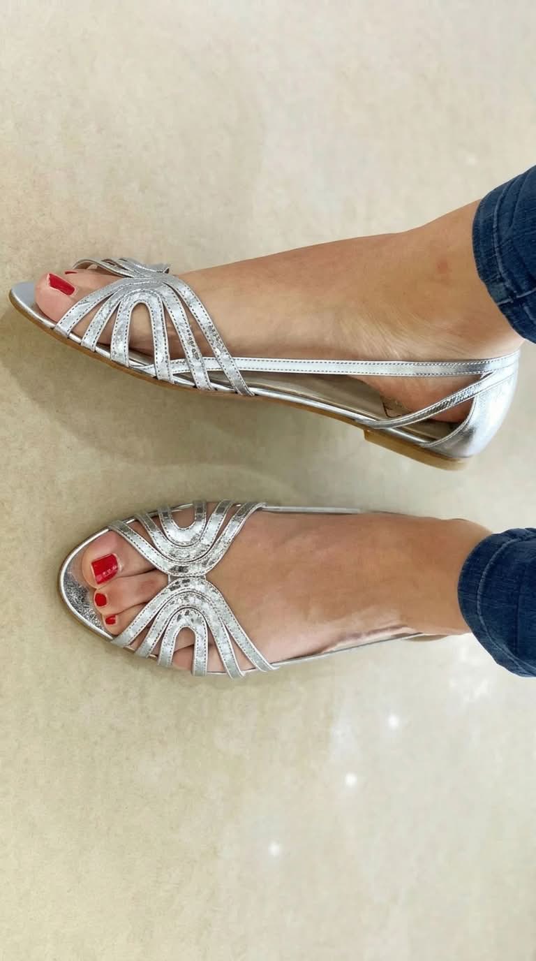 Aracely | Sandalias Doradas