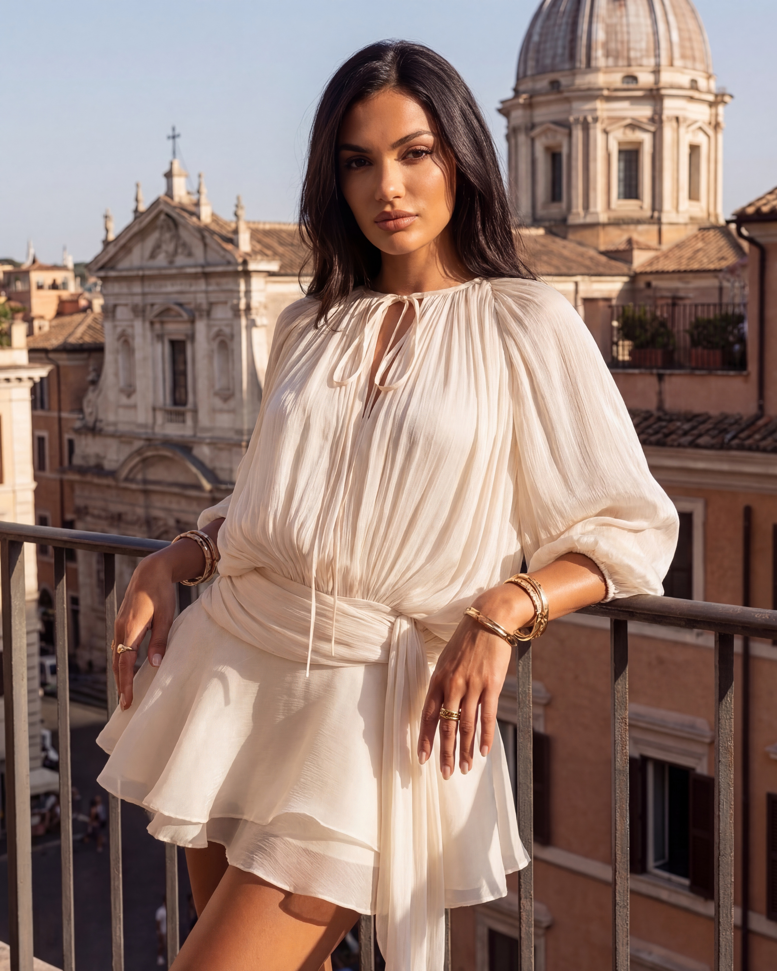 Ottavia | Vestido Mangas Amplias