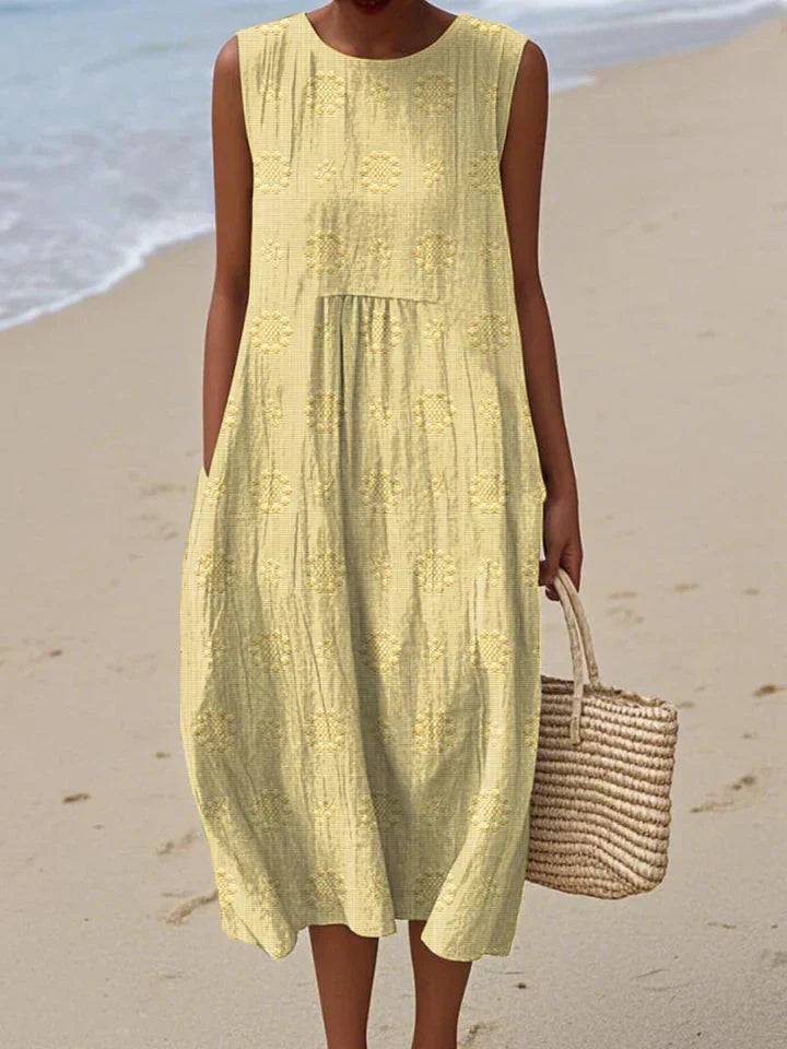 Elsie | Vestido Midi Sin Mangas