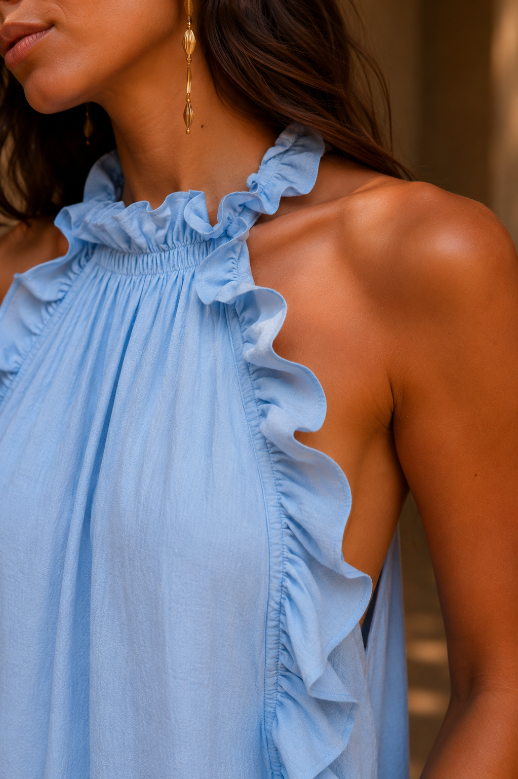 Lua | Vestido Maxi con Bolsillos