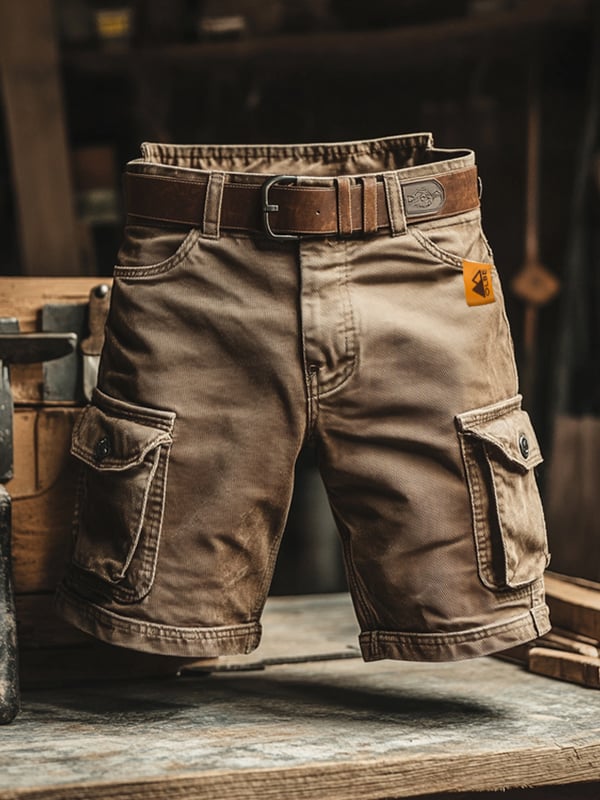 Marcello | Pantalón Cargo Corto Retro