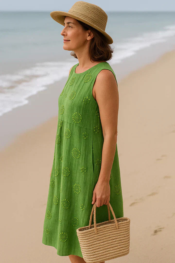 Elsie | Vestido Midi Sin Mangas