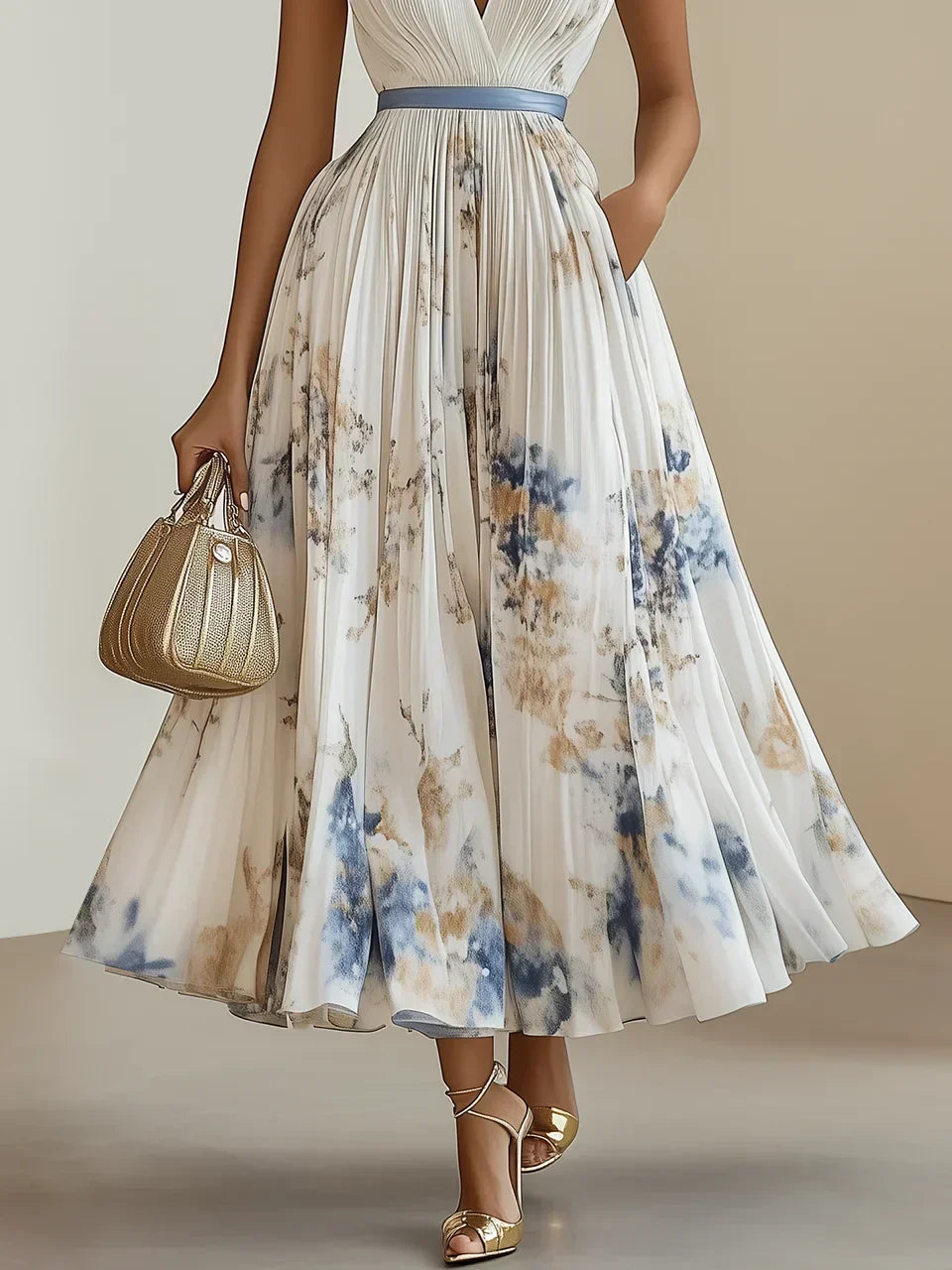 Martina| Vestido cruzado elegante