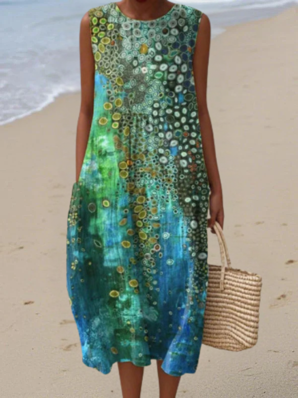 Zoe | Vestido Midi Arrecife