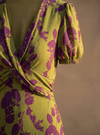 Loto | Vestido Maxi Floral con Caída Fluida
