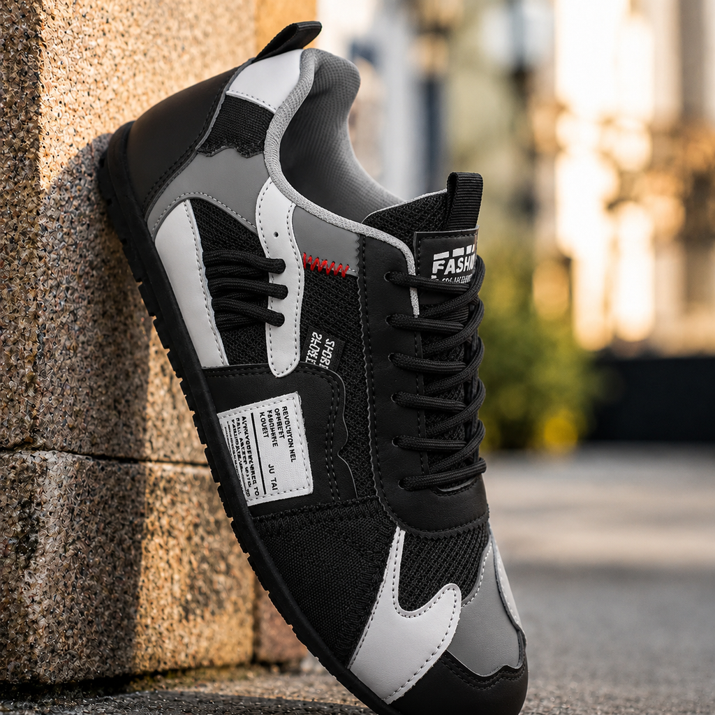 GIOVANNI | Zapatillas retro multicolor