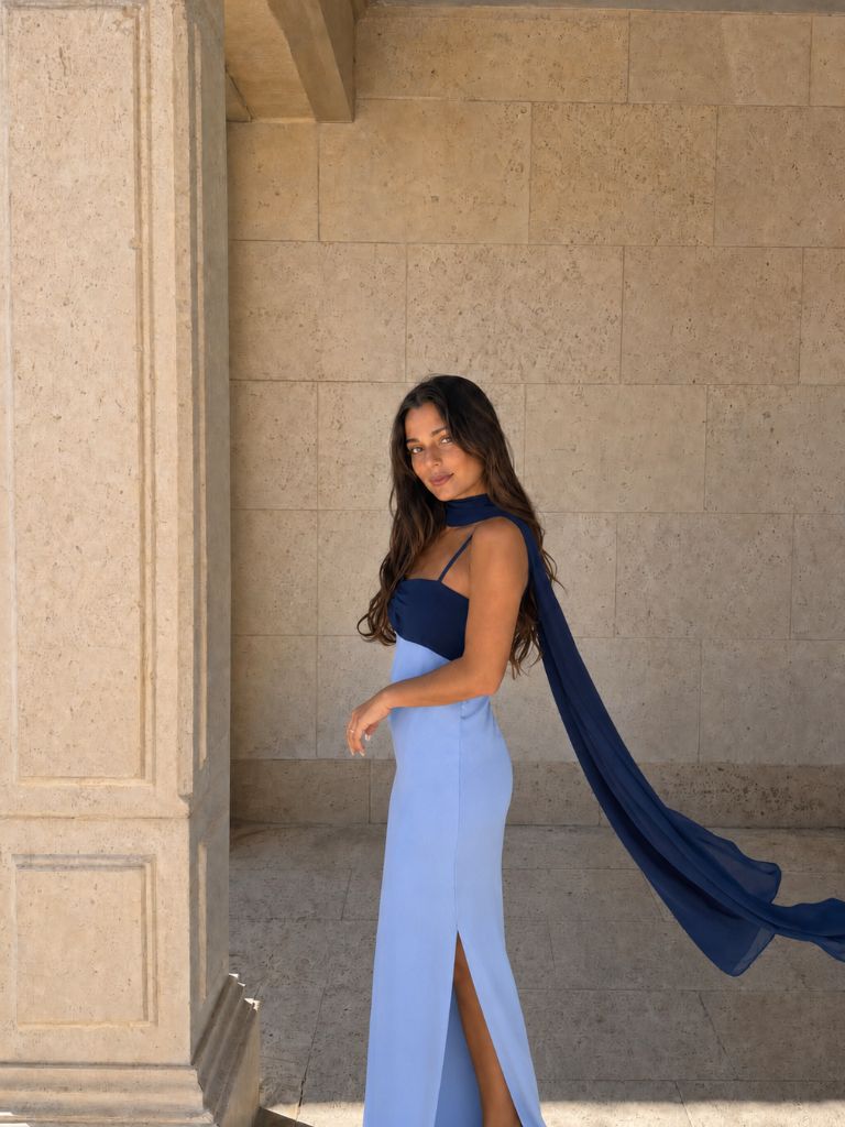 Ariana | Vestido Bicolor