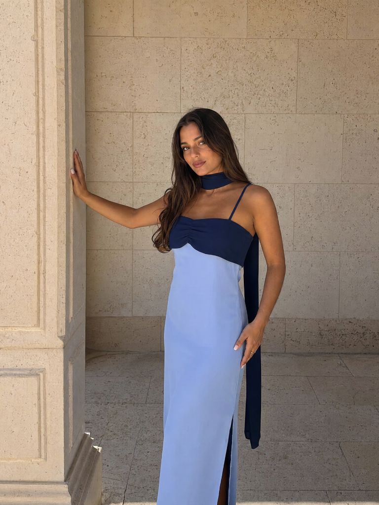 Ariana | Vestido Bicolor