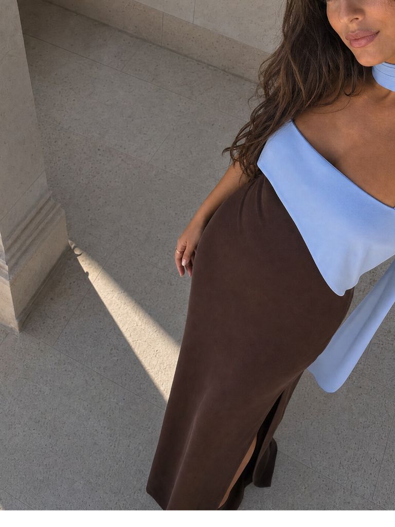 Valeria | Vestido Bicolor
