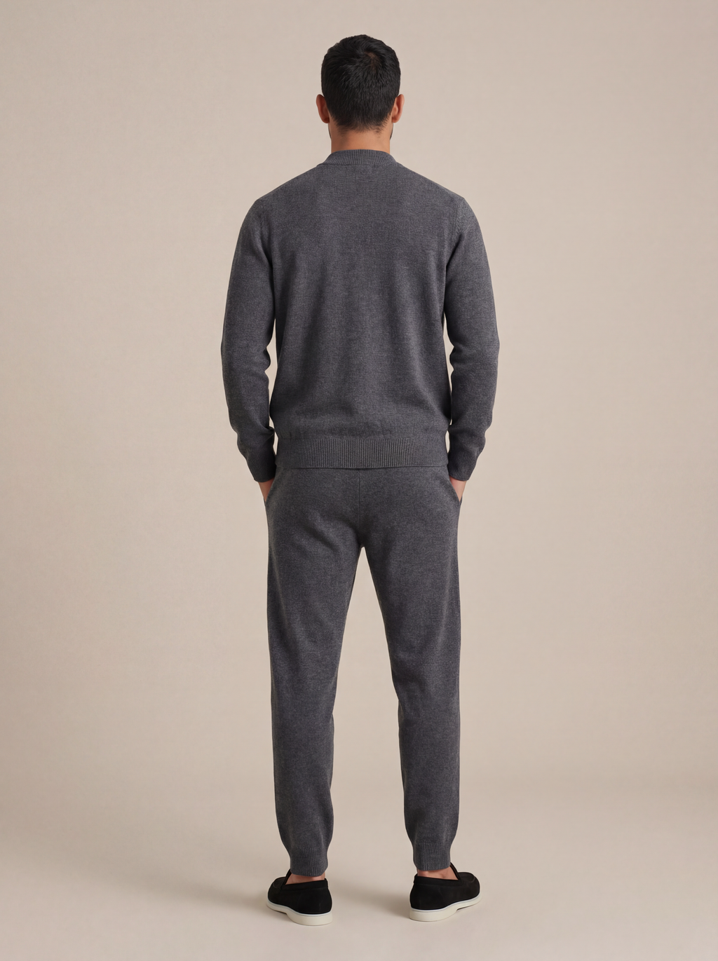 Anselmo | Conjunto Gris Oscuro