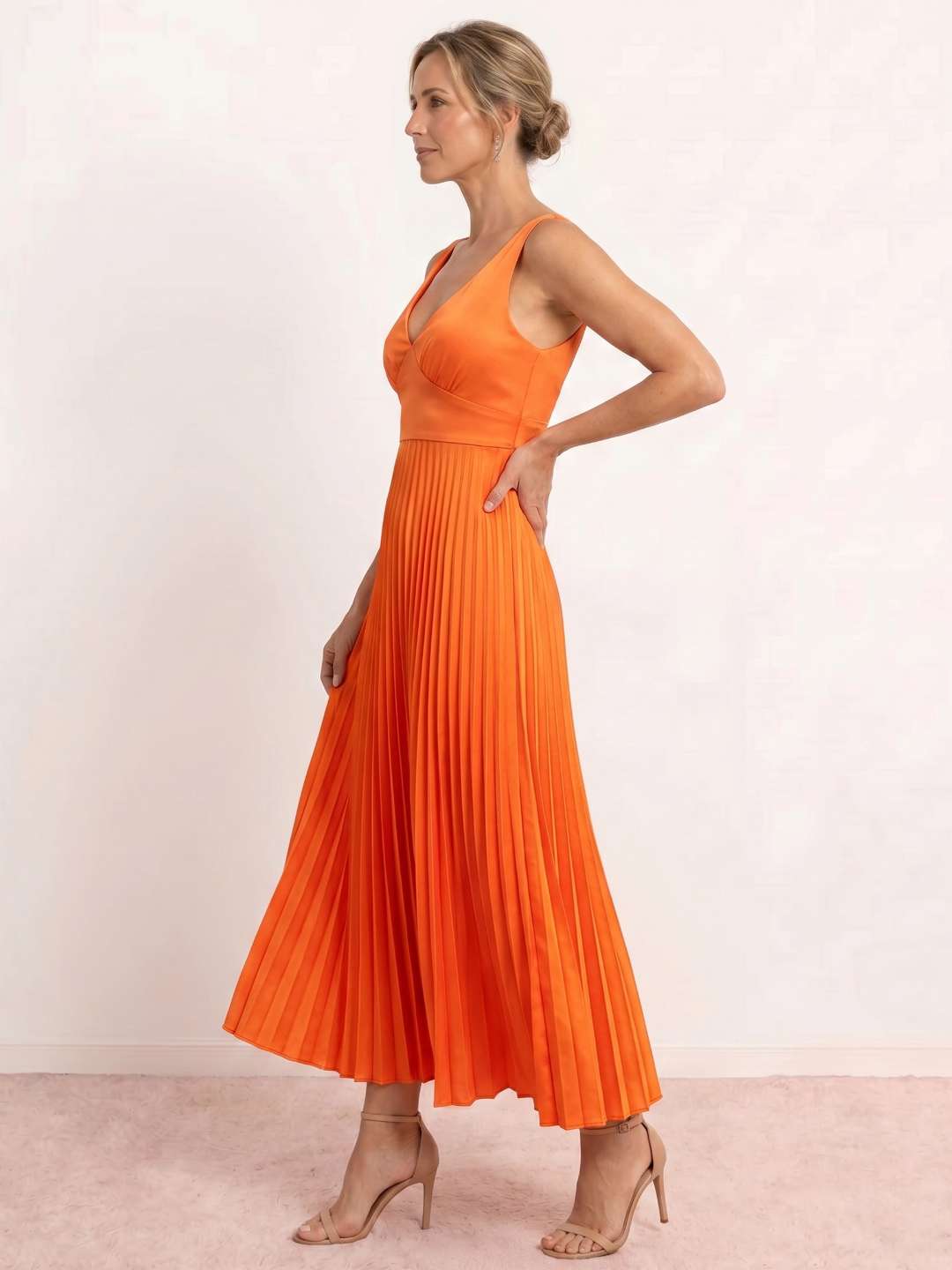 Palmira | Vestido Plisado