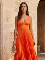 Palmira | Vestido Plisado