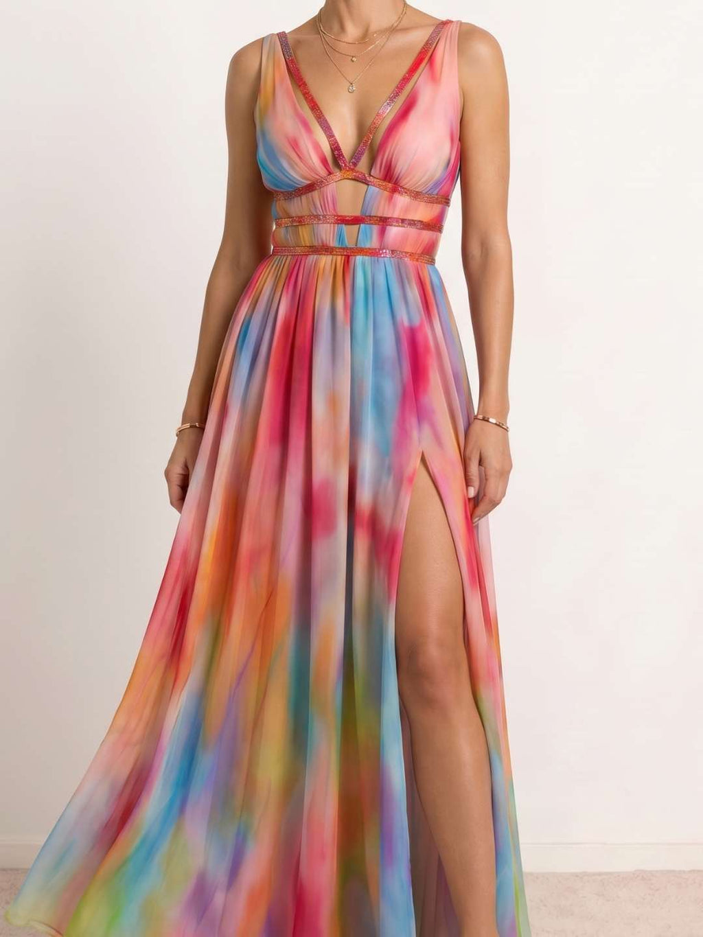 Asunción | Vestido Estampado Multicolor