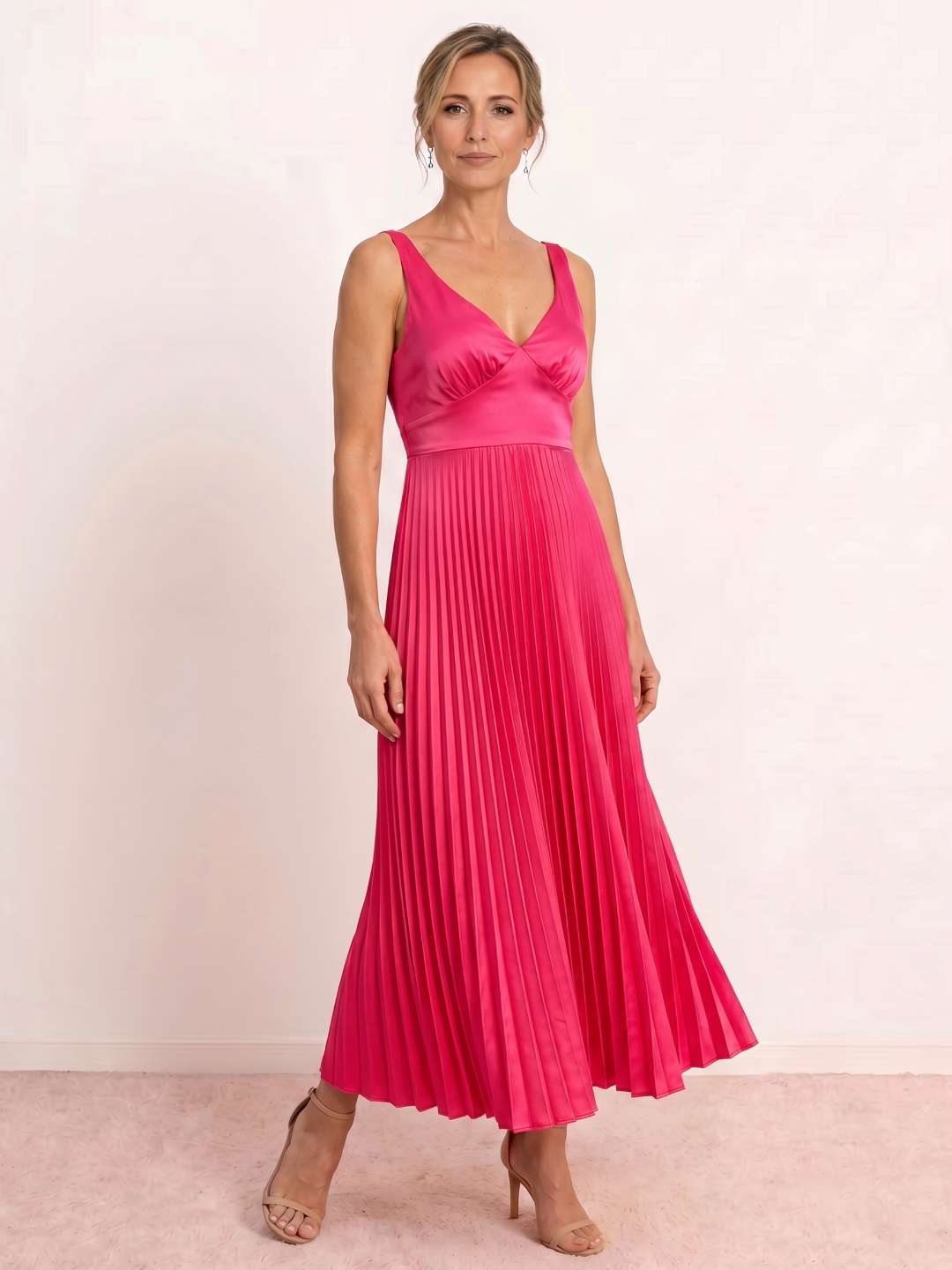 Palmira | Vestido Plisado