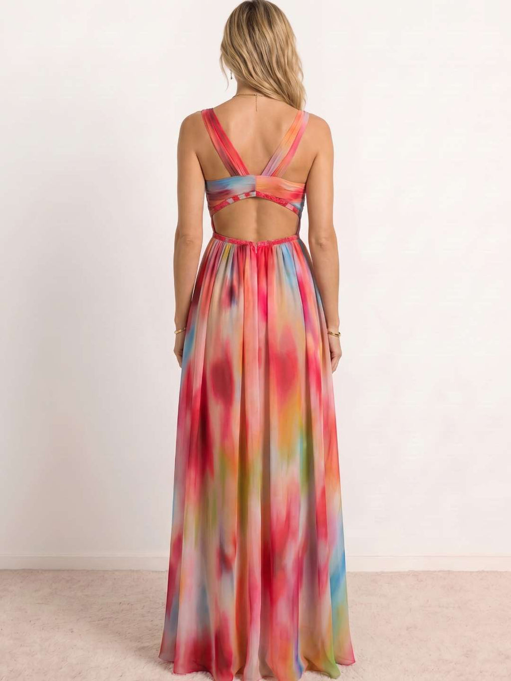 Asunción | Vestido Estampado Multicolor