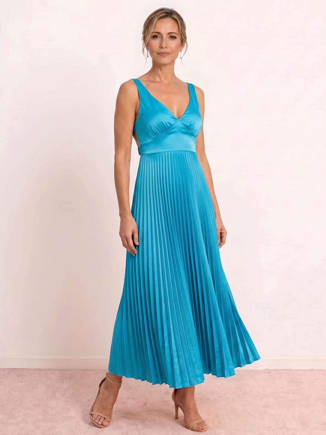 Palmira | Vestido Plisado