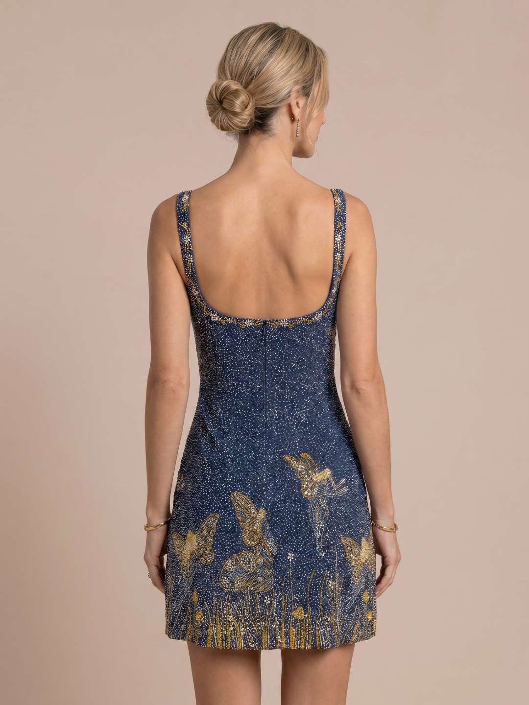 Nadia | Vestido Brillo Celestial