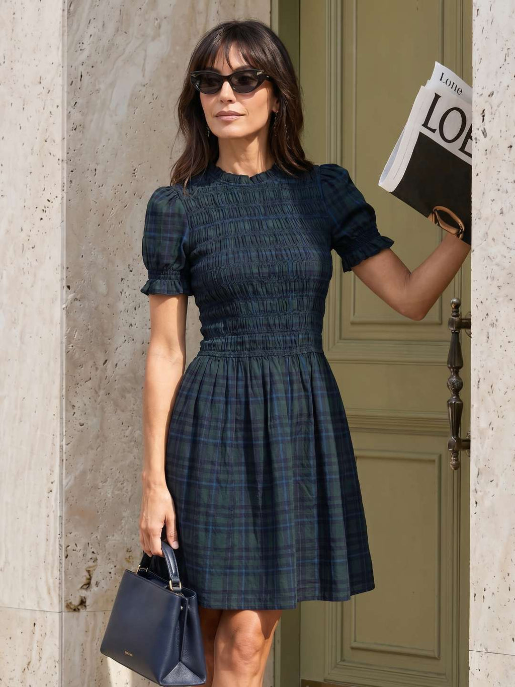 Bettina | Vestido a Cuadros