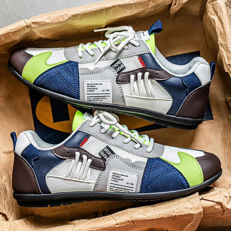 GIOVANNI | Zapatillas retro multicolor