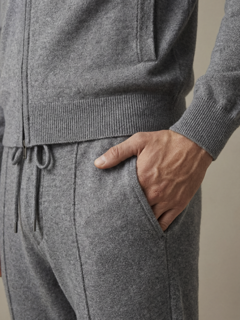 Nemesio | Conjunto Gris Claro