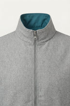Cesare | Chaqueta Verde Azulado