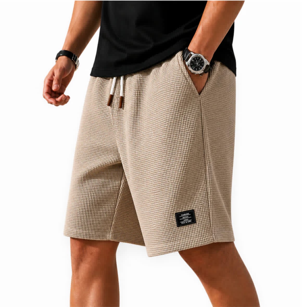 Enderson | Bermuda Capri Waffle