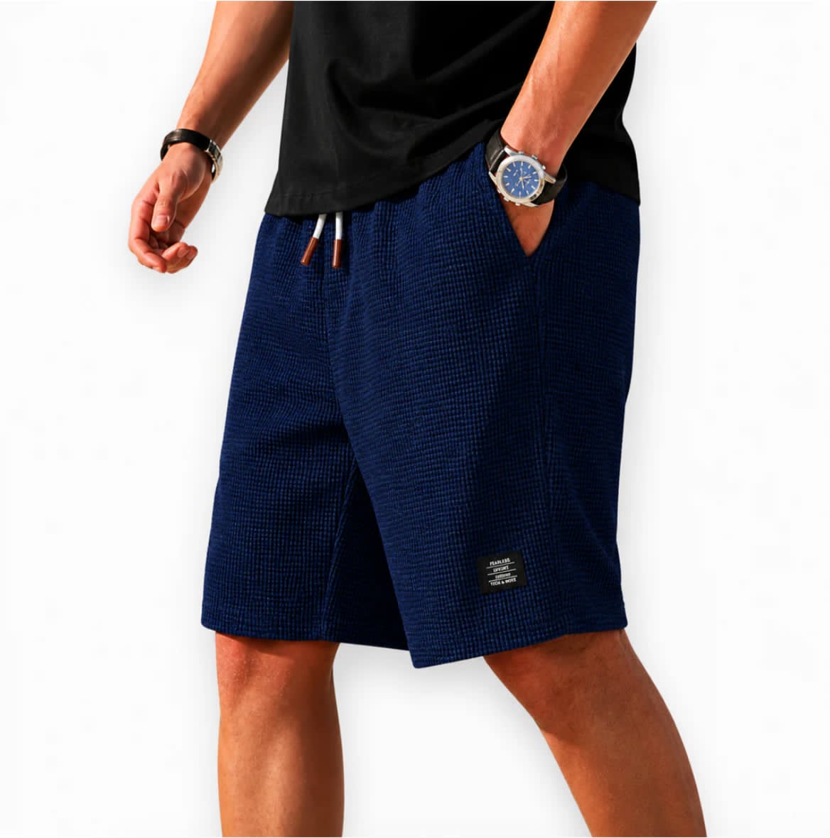 Enderson | Bermuda Capri Waffle