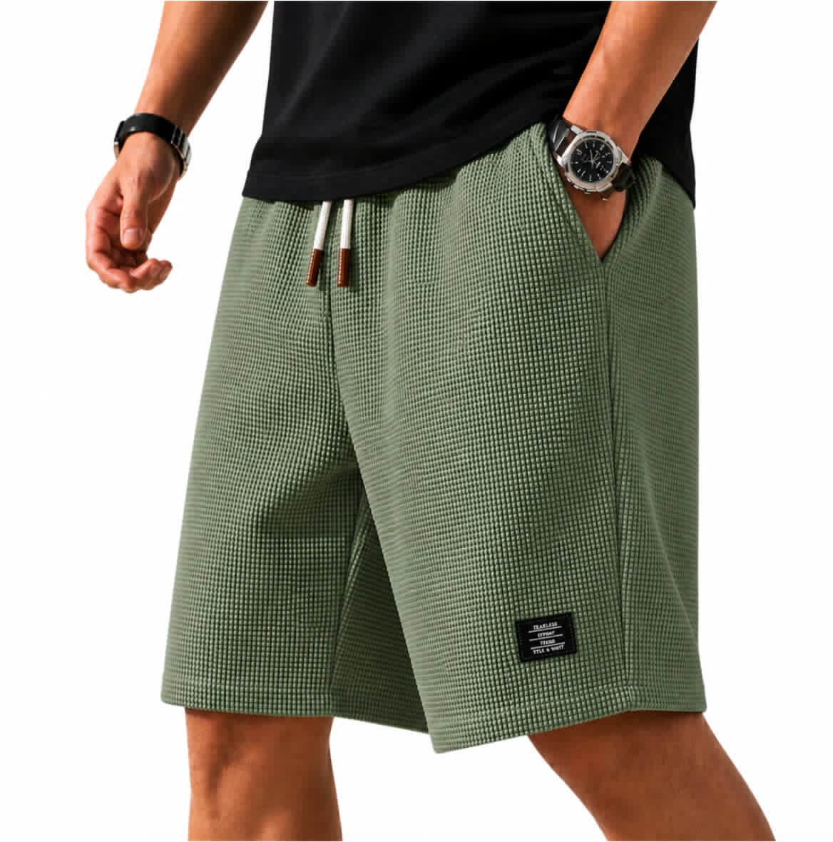 Enderson | Bermuda Capri Waffle