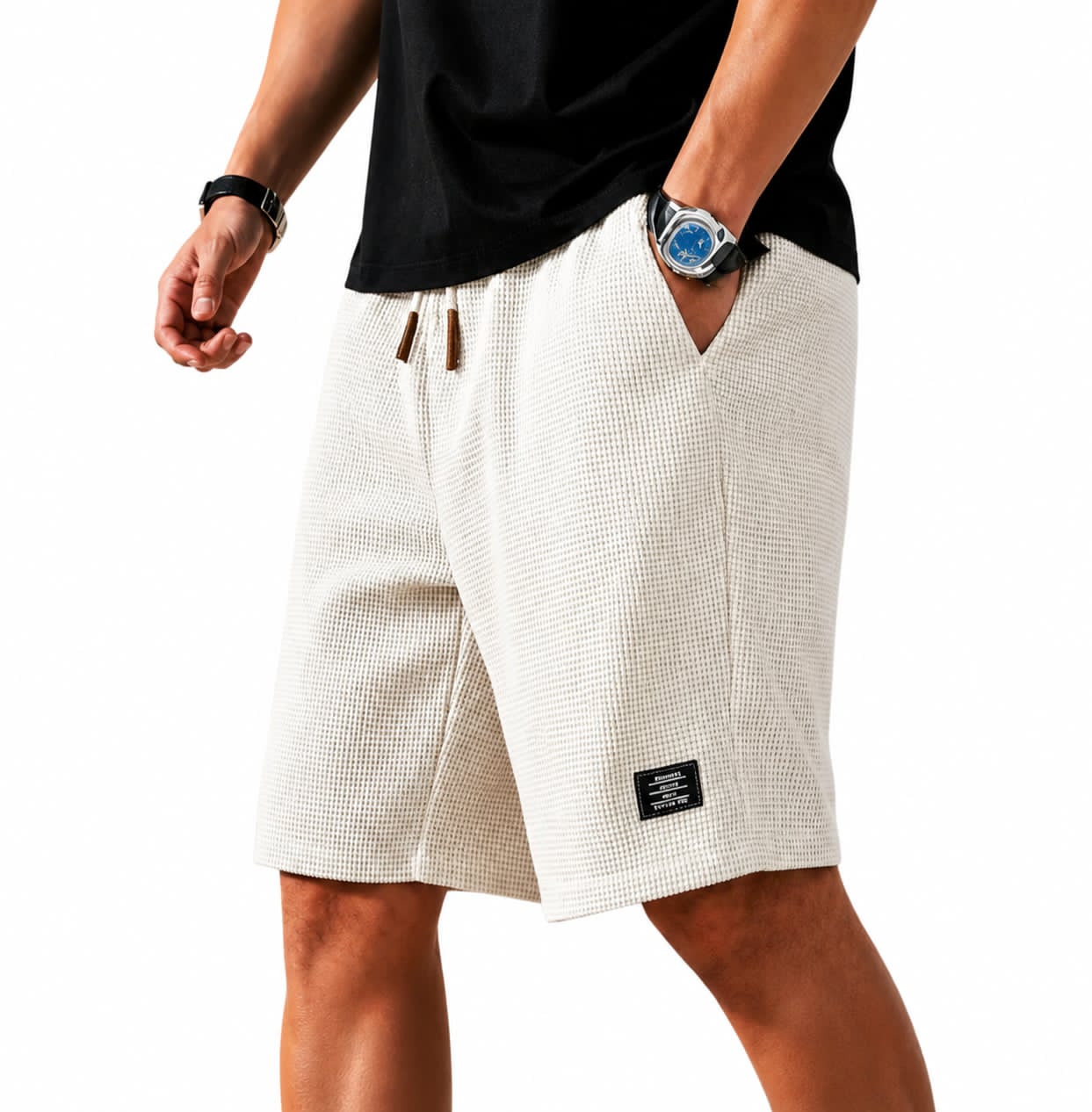 Enderson | Bermuda Capri Waffle