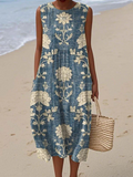 Belle | Vestido Midi Boho Floral