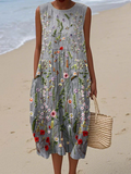 Cara | Vestido Midi Silvestre