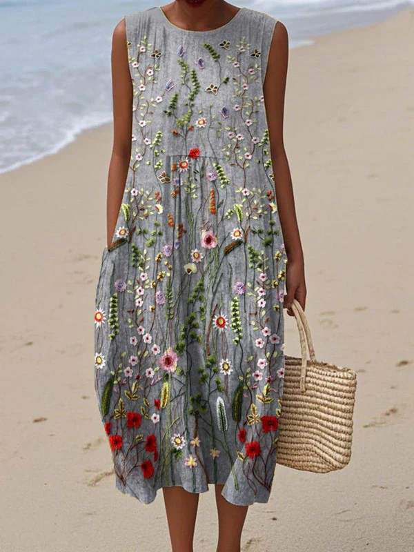 Cara | Vestido Midi Silvestre