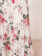 Micaela | Vestido Floral Plisado