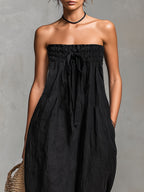 Nina | Mono Elegante Sin Tirantes