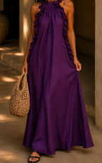 Lua | Vestido Maxi con Bolsillos