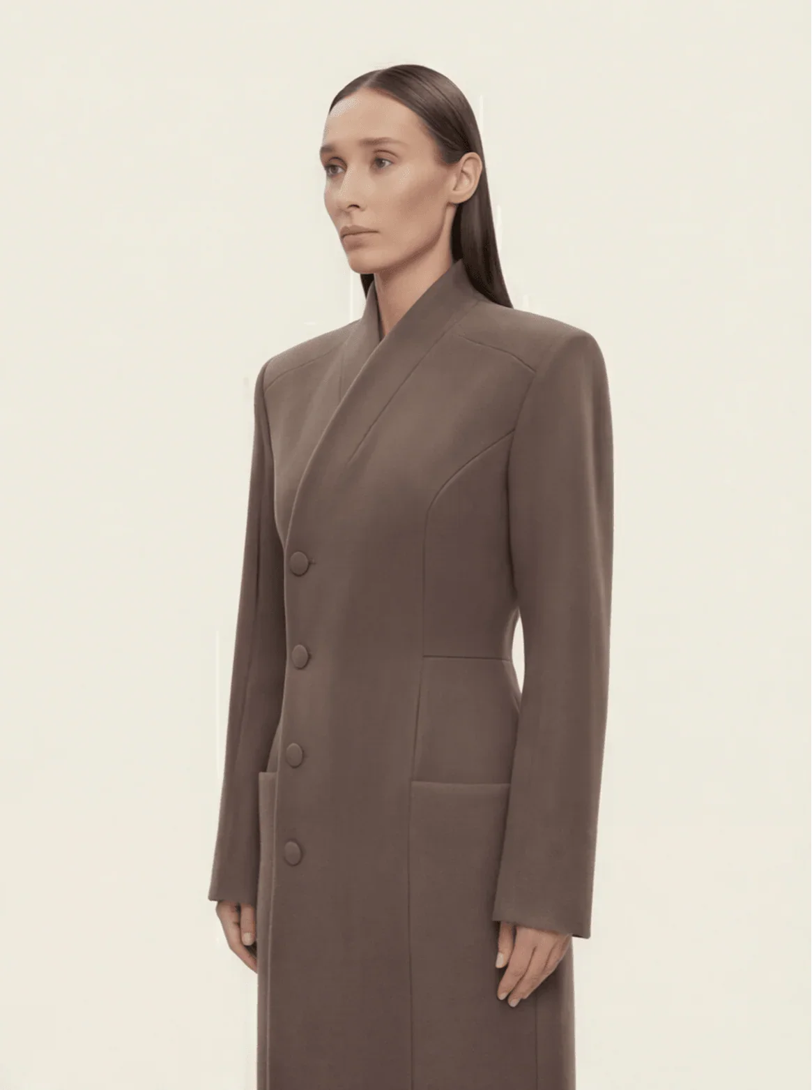 Jimena | Chaqueta arreglada larga