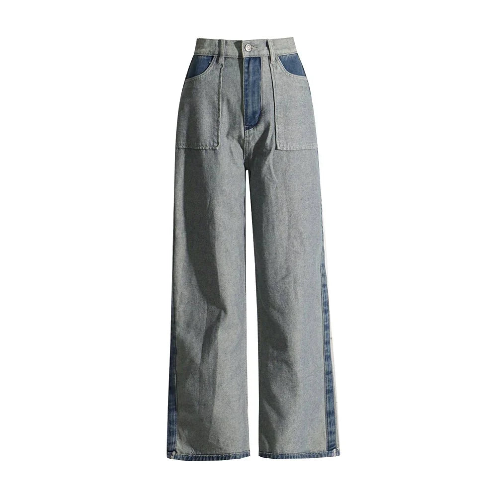 Nora — Jeans wide leg de tiro alto