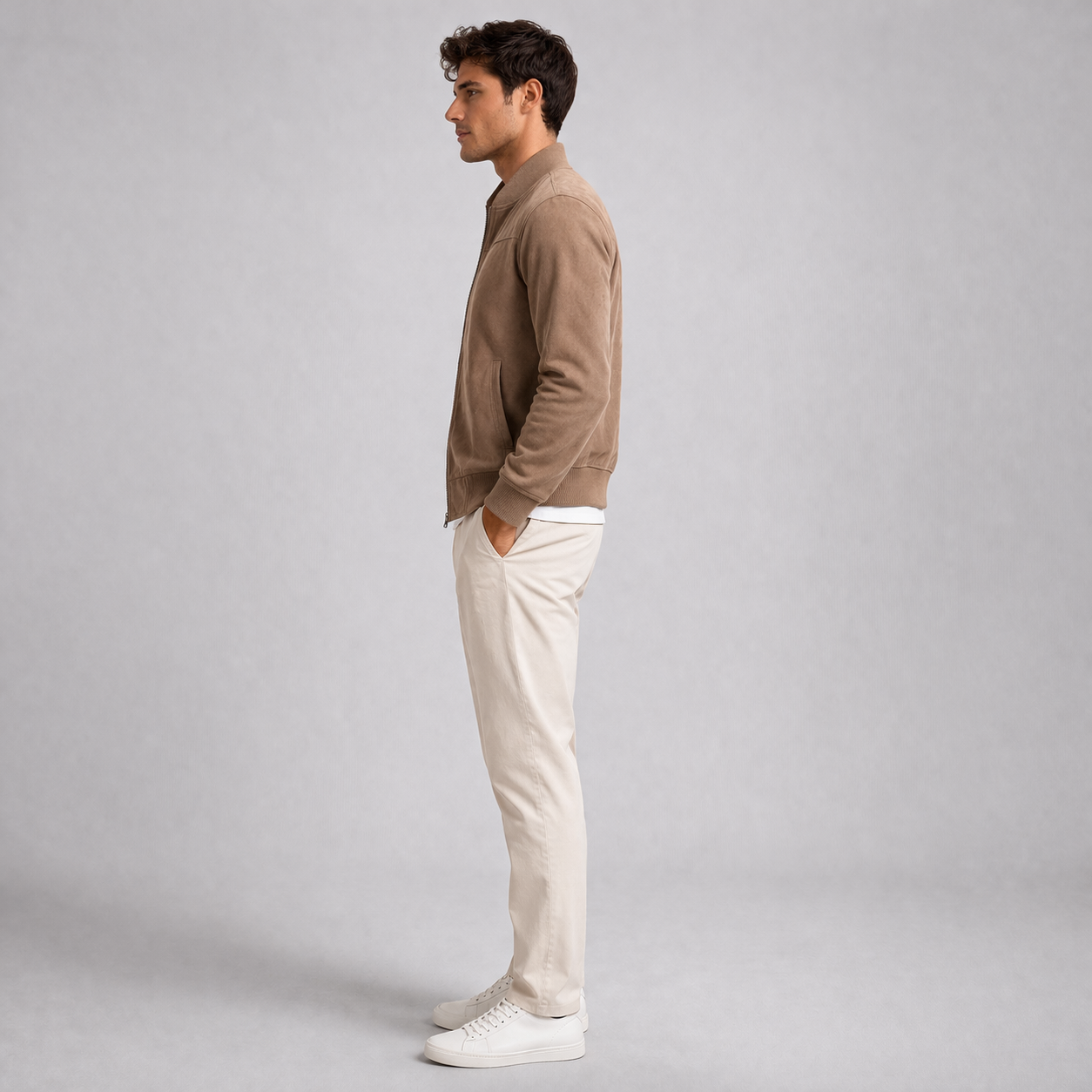 Valmont | Chaqueta de ante para hombre