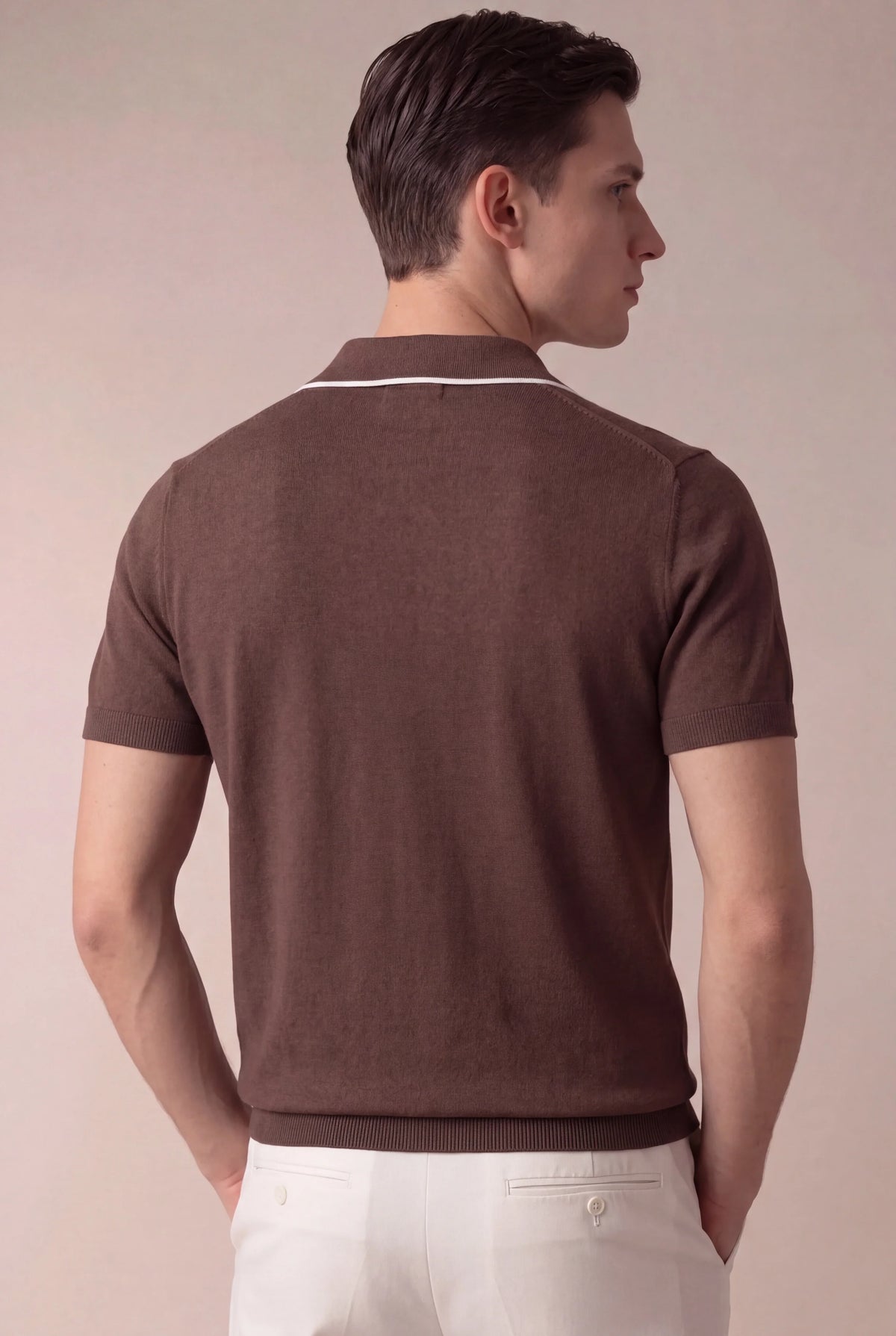 Rico | Polo Marrón